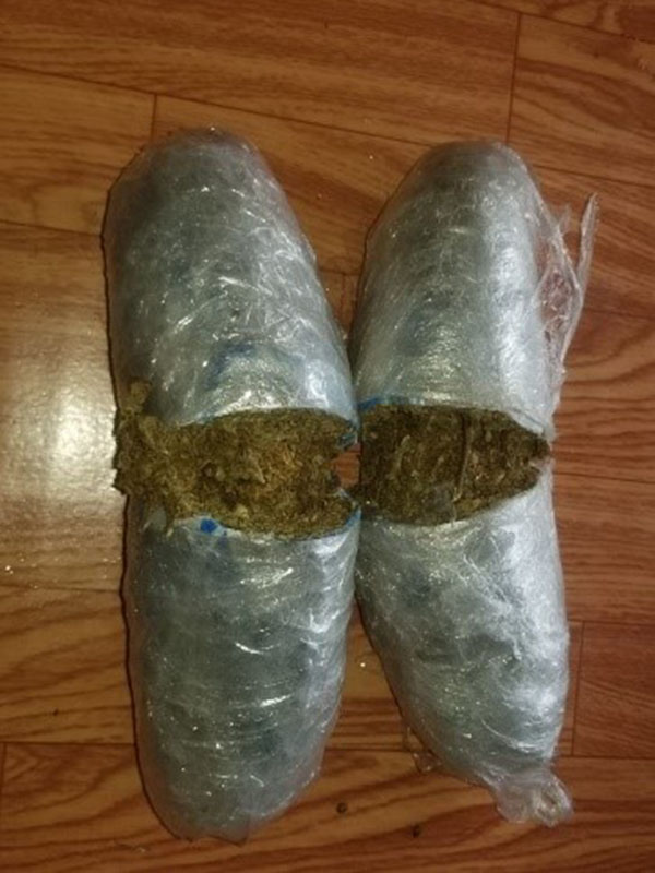 Police intercept man with cannabis at Itaballi checkpoint