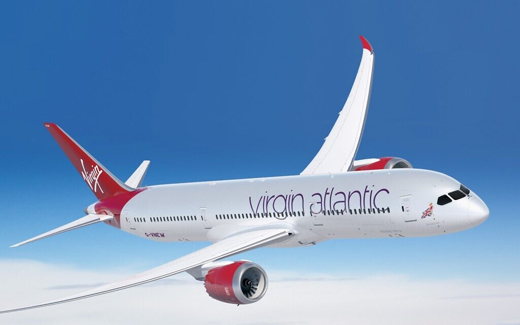 Virgin Atlantic to ramp up Israel flights after UK gives ‘green’ nod