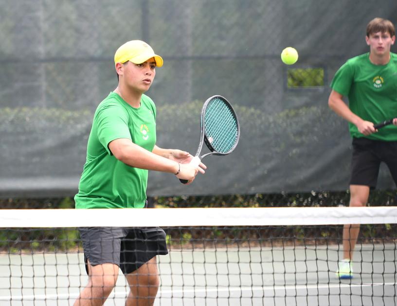 Green Wave boys one win away from state tennis finals