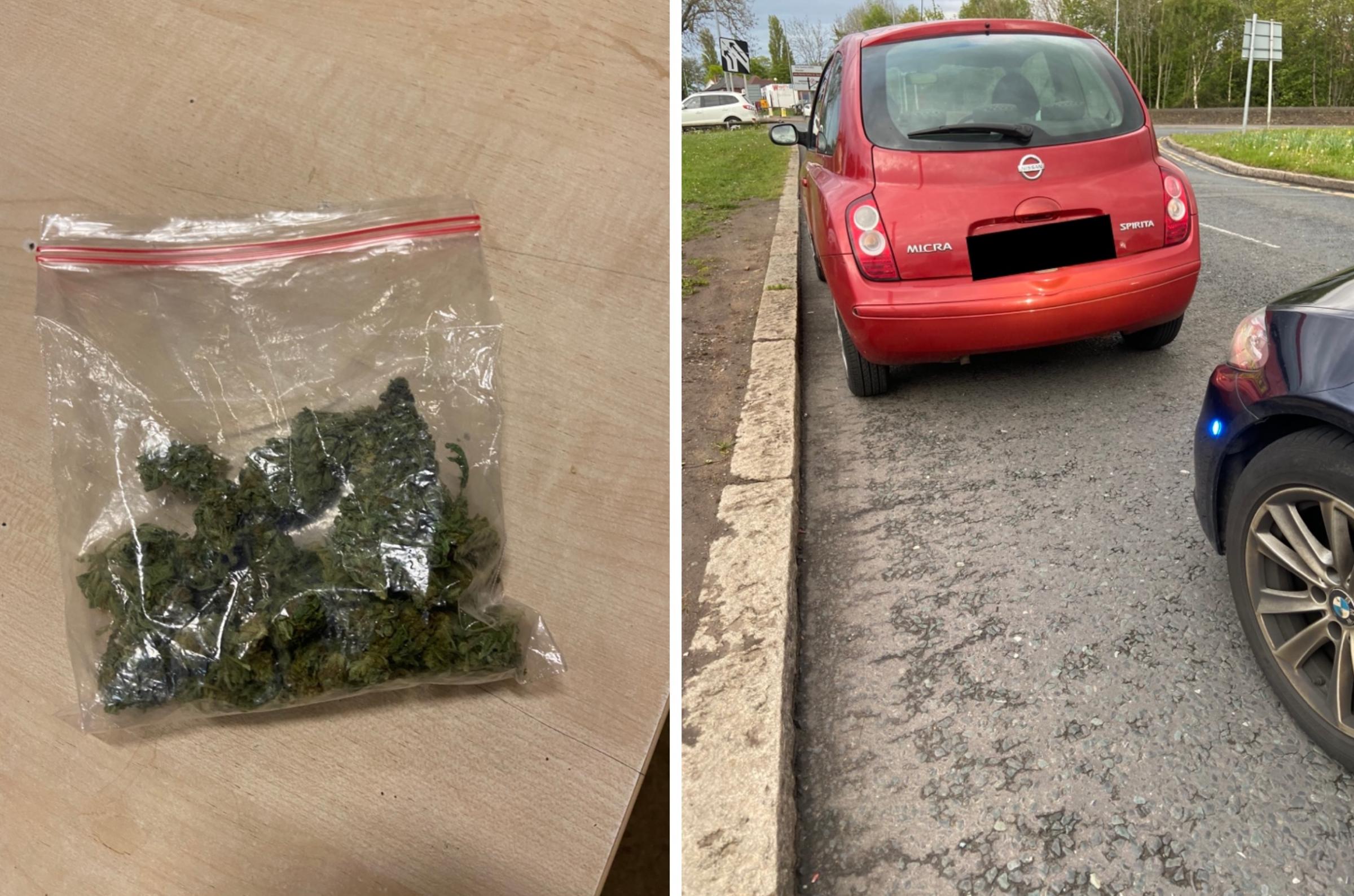 Off duty officer’s actions lead to arrest of cannabis driver