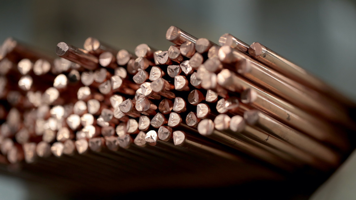 Copper’s soaring price points to recovery, green-economy demand