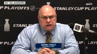 Islanders vs Penguins: Trotz reacts to tough 2-1 loss in Game 2 | Islanders Post Game