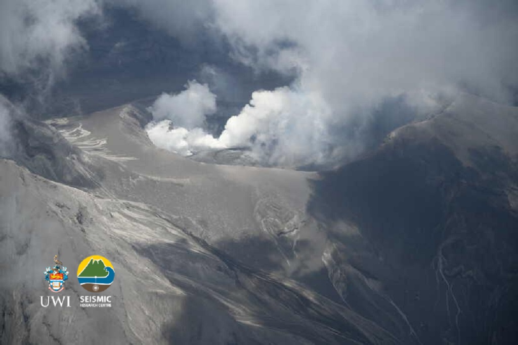 Traces of gold found in ash from La Soufriere volcano