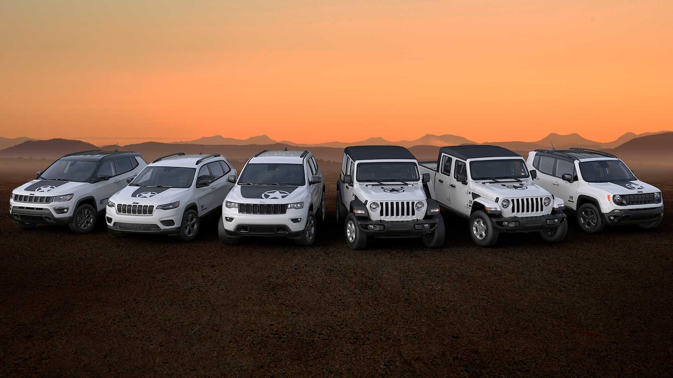 Jeep Spreads Freedom—Adds Freedom Variants to Entire Lineup