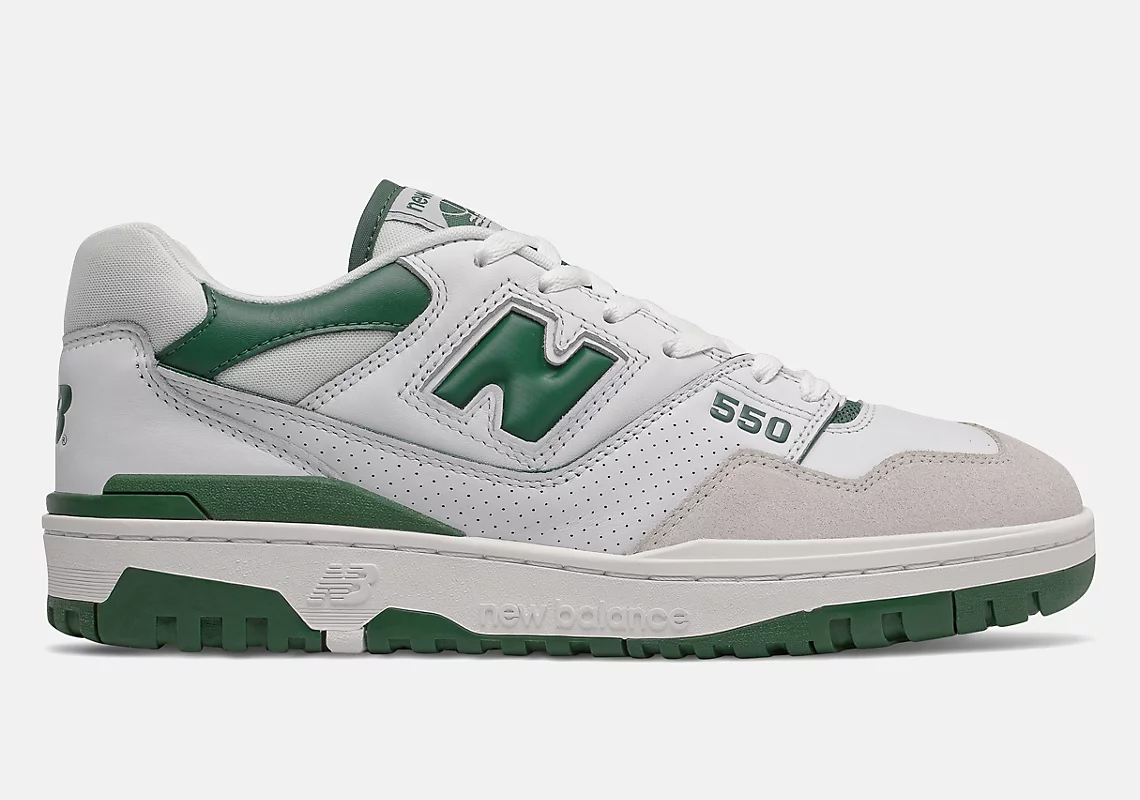 This Boston-Friendly New Balance 550 Features Some Lucky Green Accents