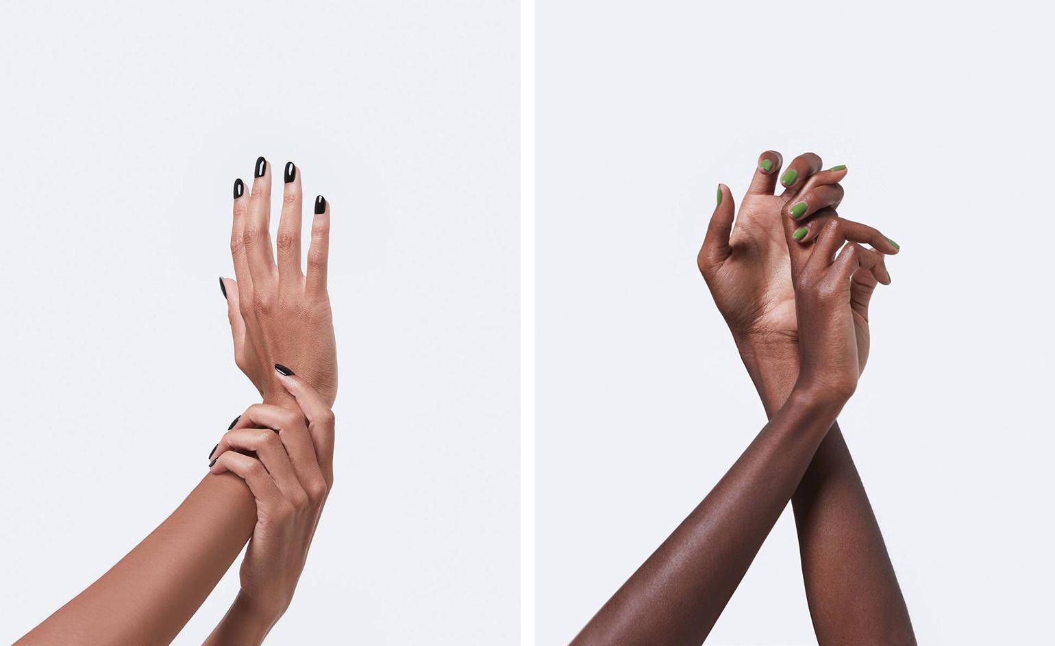 Upend summer nail trends with these black and green shades