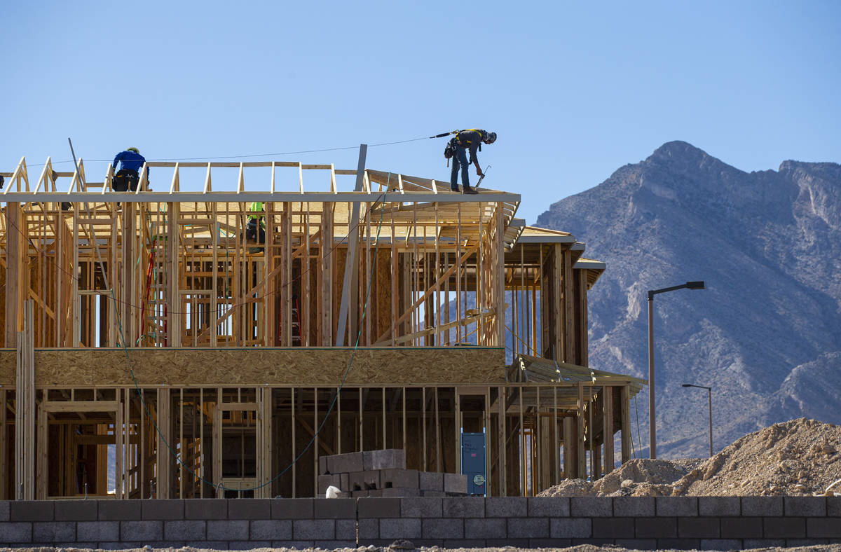 Las Vegas’ housing market shows signs it’s tapping the brakes