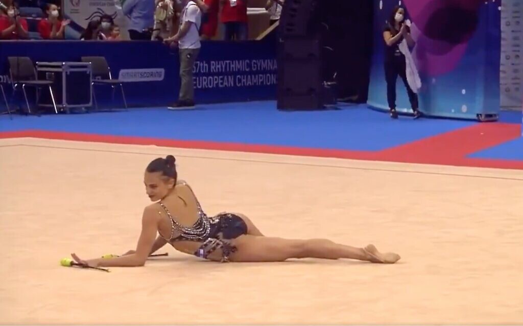 Israeli gymnast Linoy Ashram scoops gold, 2 silvers at European championships