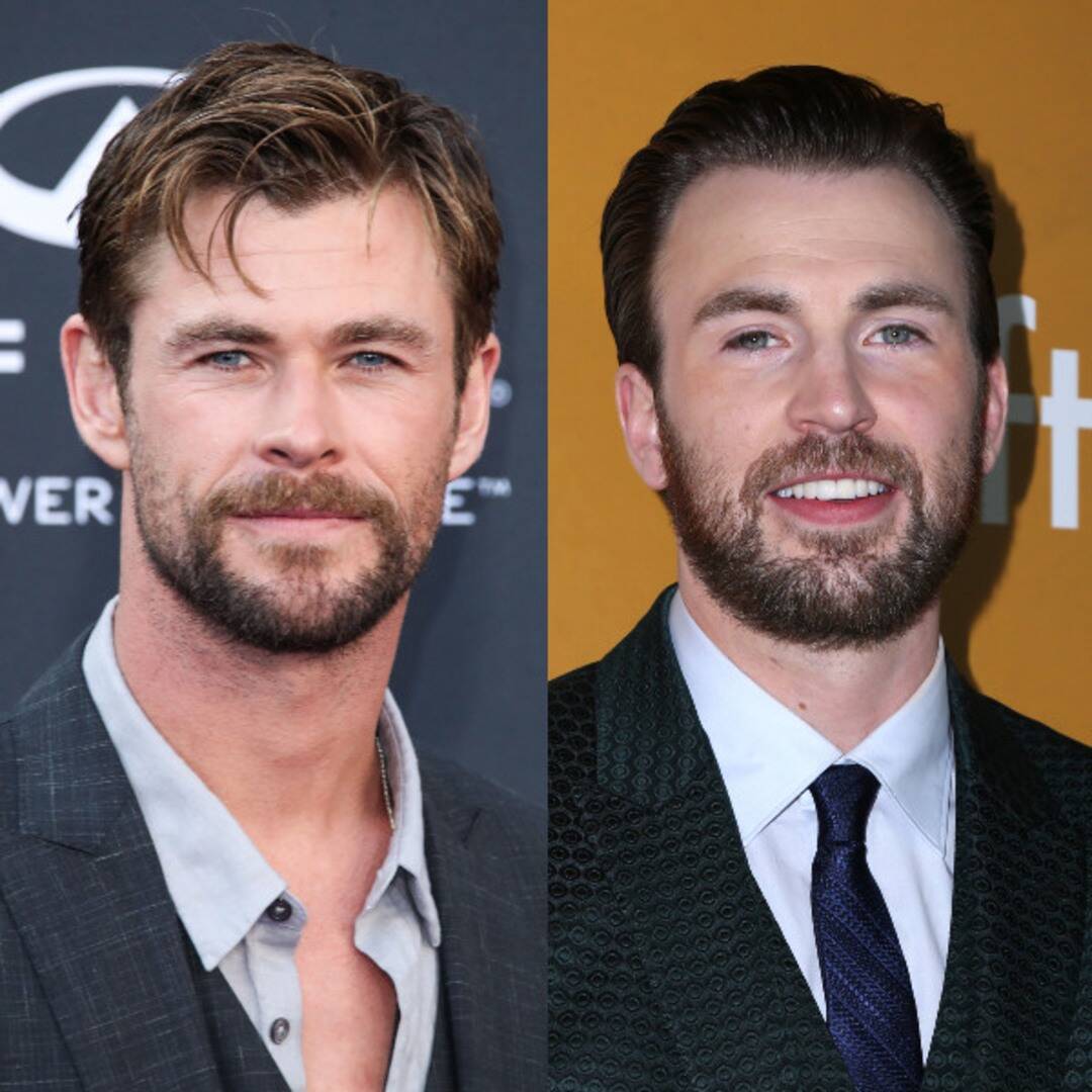 Chris Hemsworth Hilariously Trolls Chris Evans for His 40th Birthday