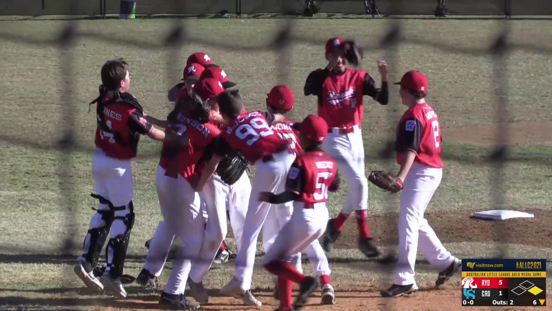 RYDE HAWKS TAKE GOLD IN AUS LITTLE LEAGUE CHAMPS IN LISMORE