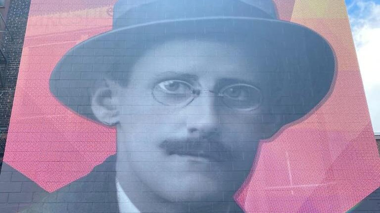 Joyce mural unveiled in New York ahead of Bloomsday