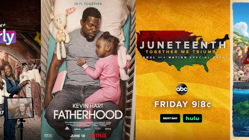 New this week: Kevin Hart in ‘Fatherhood, ‘iCarly’ & ‘Luca’