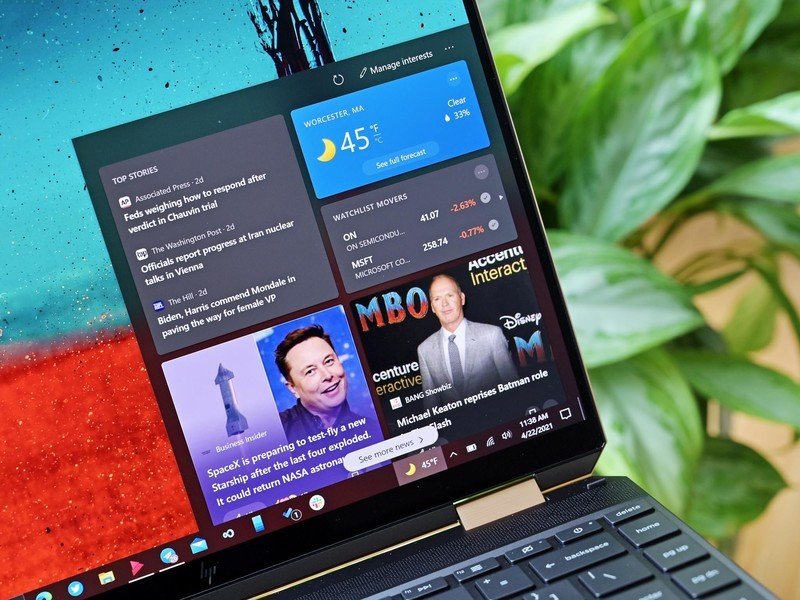 Windows 10 news and interests widget blurry? Microsoft is working on a fix.