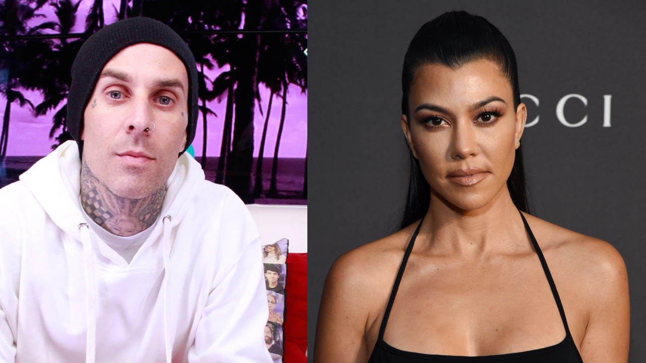 Kourtney Kardashian Makes Out with Travis Barker in PDA Pics