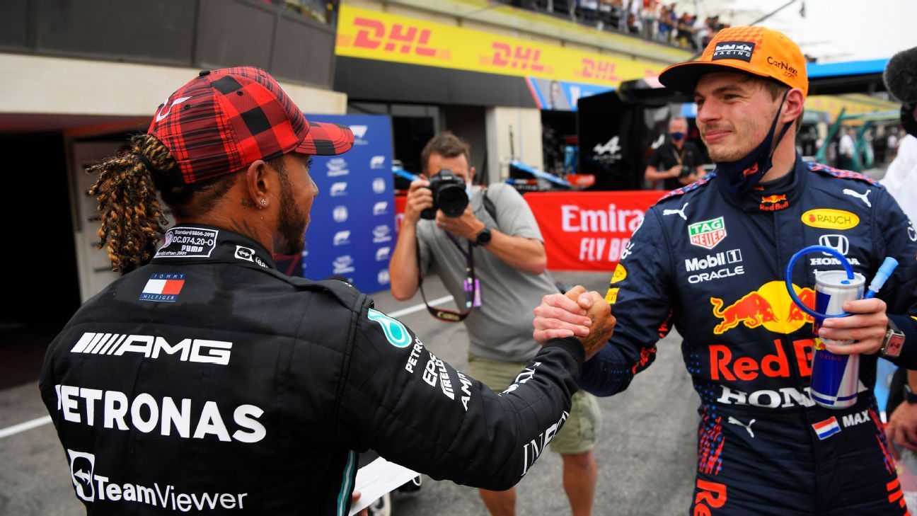 Max Verstappen, Lewis Hamilton battle on knife edge again in France