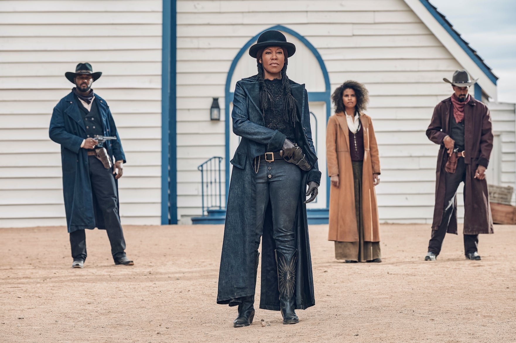 Regina King, Idris Elba and Jonathan Majors Stage Epic Showdown in Netflix’s Western ‘The Harder They Fall’