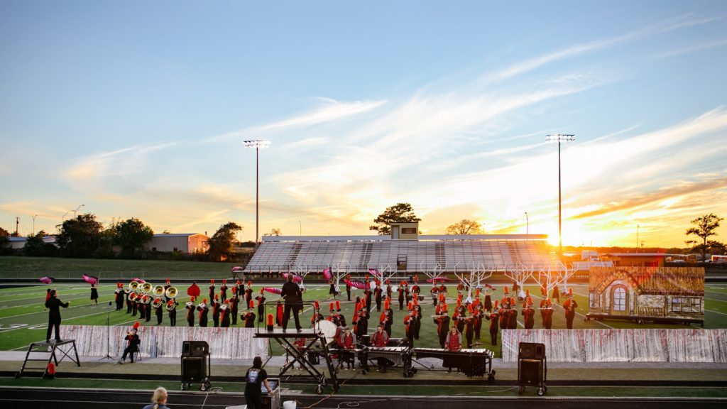 For 17th year in a row, Smithville Tiger band takes top honor at UIL regional marching contest