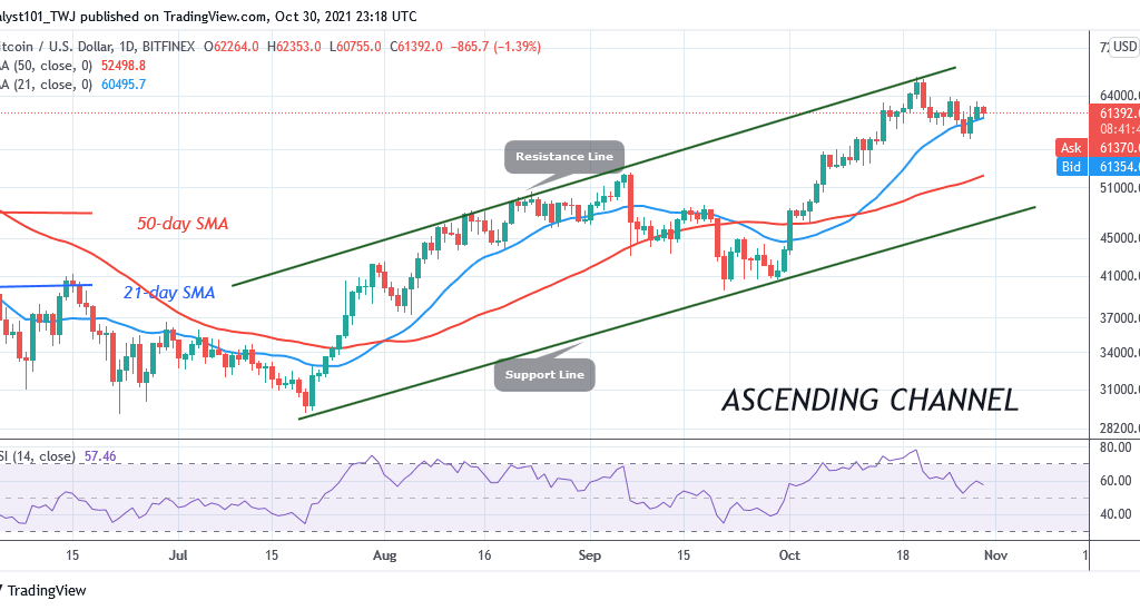 Bitcoin (BTC) Price Prediction: BTC/USD Pauses Above $61k as Bitcoin Trades Marginally