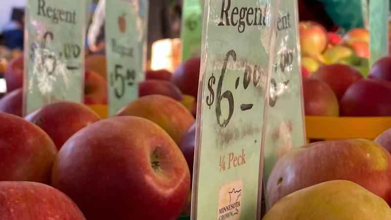 Ghosts, goblins and fairies trick or treat at local market on Halloween | KSTP.com