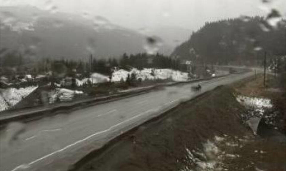 Coquihalla could see flash flooding, up to 90 millimetres of rain by Monday afternoon …