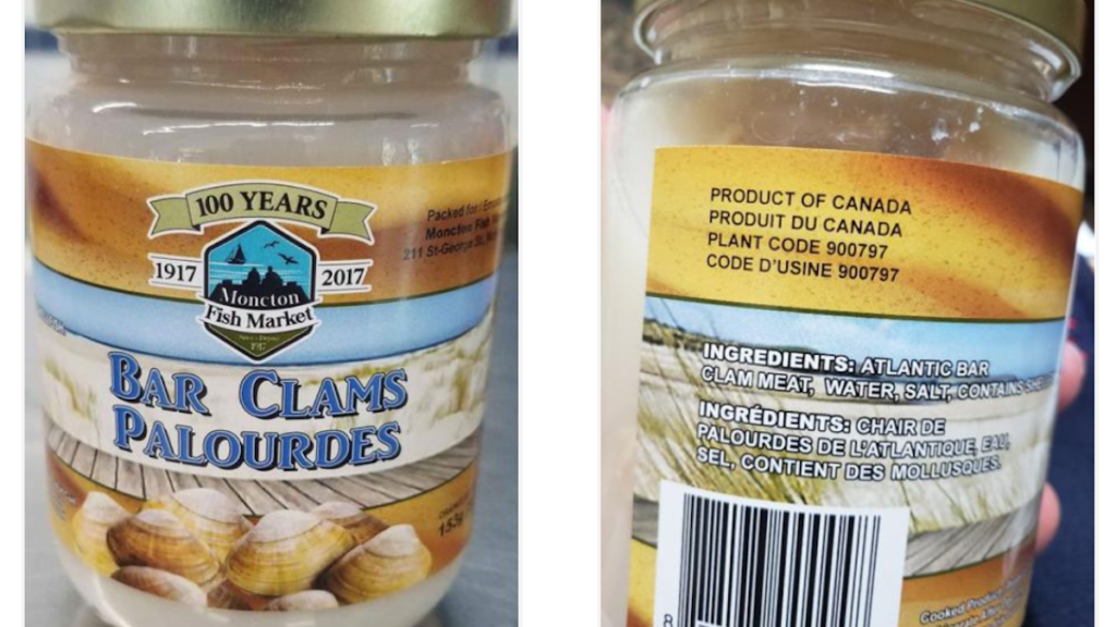 Canadian market recalls clams in jars because of botulism risk | Food Safety News