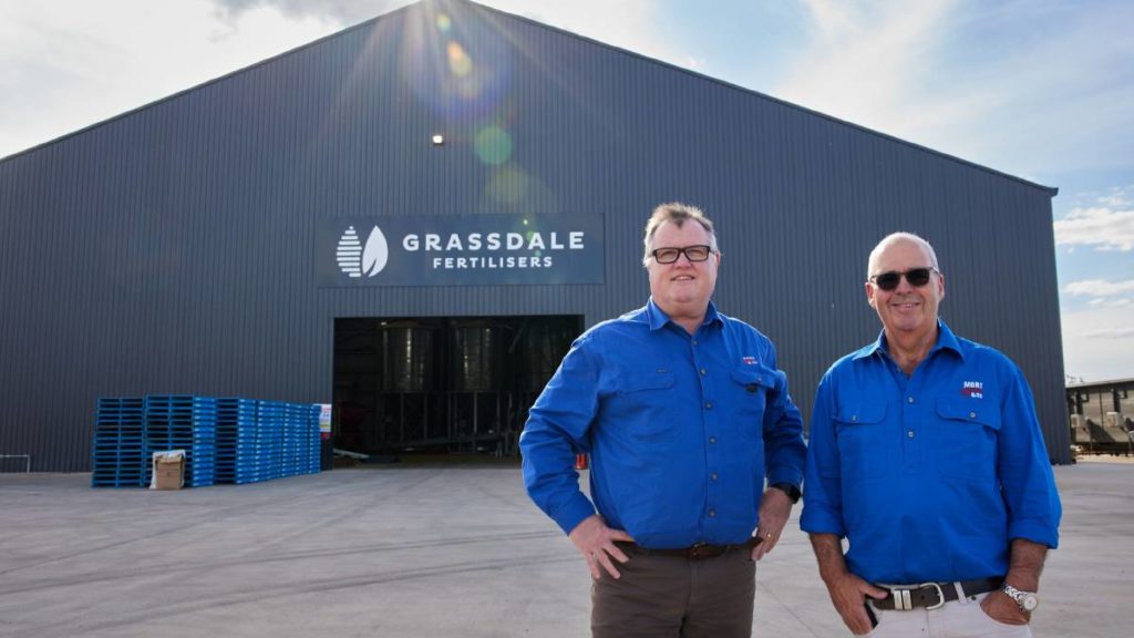 Grassdale Fertilisers ready to switch on mammoth organic fertiliser plant near Dalby …