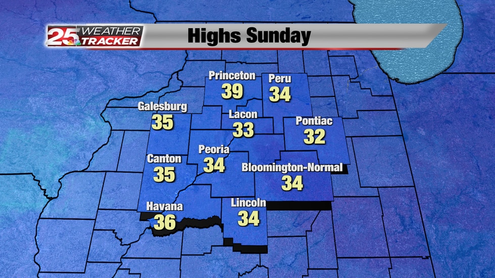 Temperatures trending up – WEEK