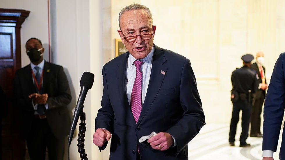 Schumer asks for input as Democrats finalize cannabis bill | TheHill