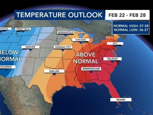 A closer look at the return of our roller coaster temperature trend – WRAL