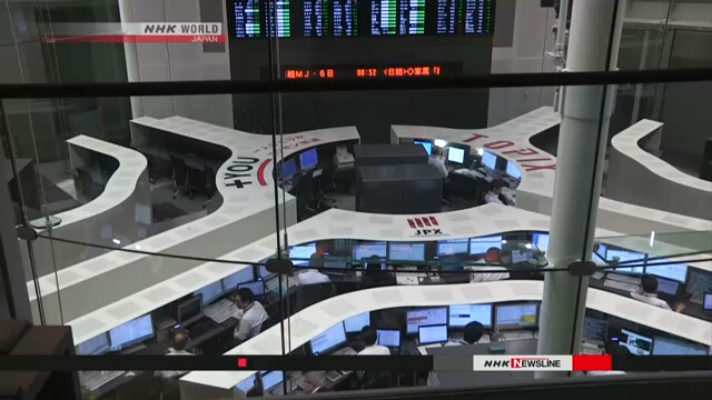 Tokyo stock market down sharply on Ukrainian crisis | NHK WORLD-JAPAN News