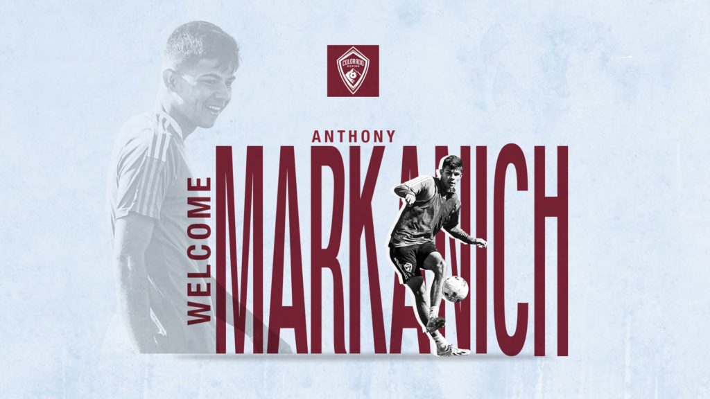 Colorado Rapids Sign MLS SuperDraft Pick Anthony Markanich