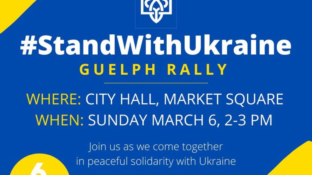 Guelph ‘Stand with Ukraine Peace Rally’ to be held in Market Square – Toronto Star