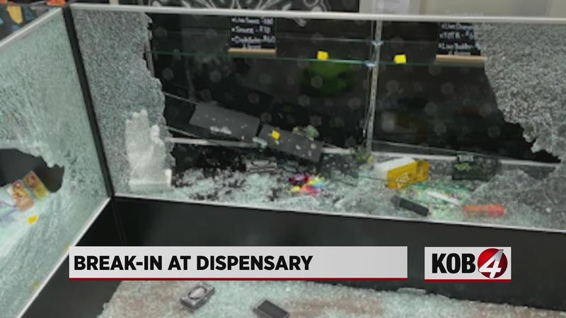 Albuquerque cannabis dispensary broken into ahead of grand opening | KOB 4