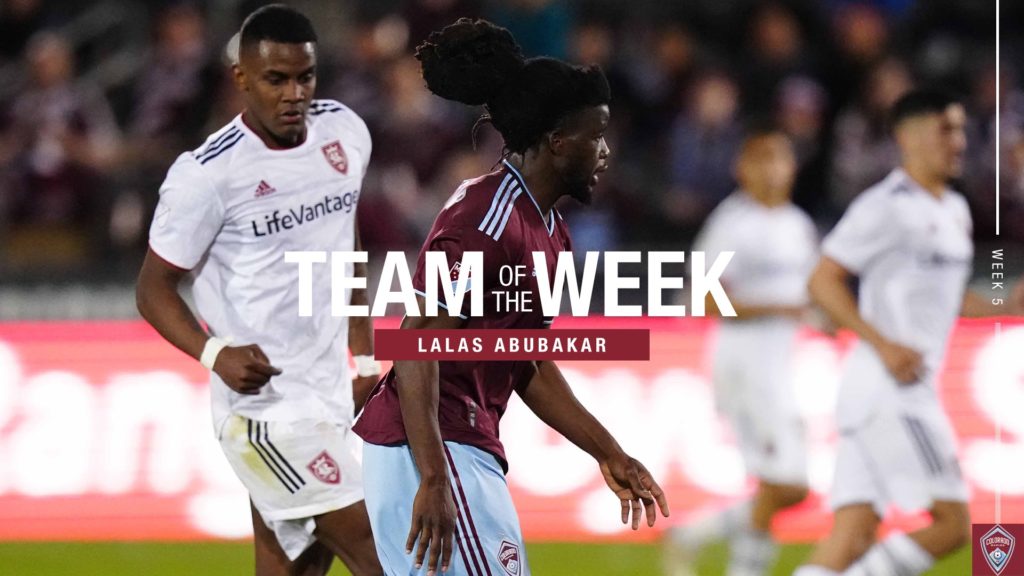 Lalas Abubakar Named to Team of the Week Starting XI | Colorado Rapids
