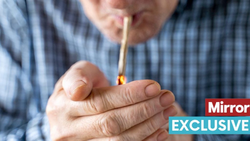 Number of elderly people treated for cannabis abuse doubles in a decade to 1094 – The Mirror