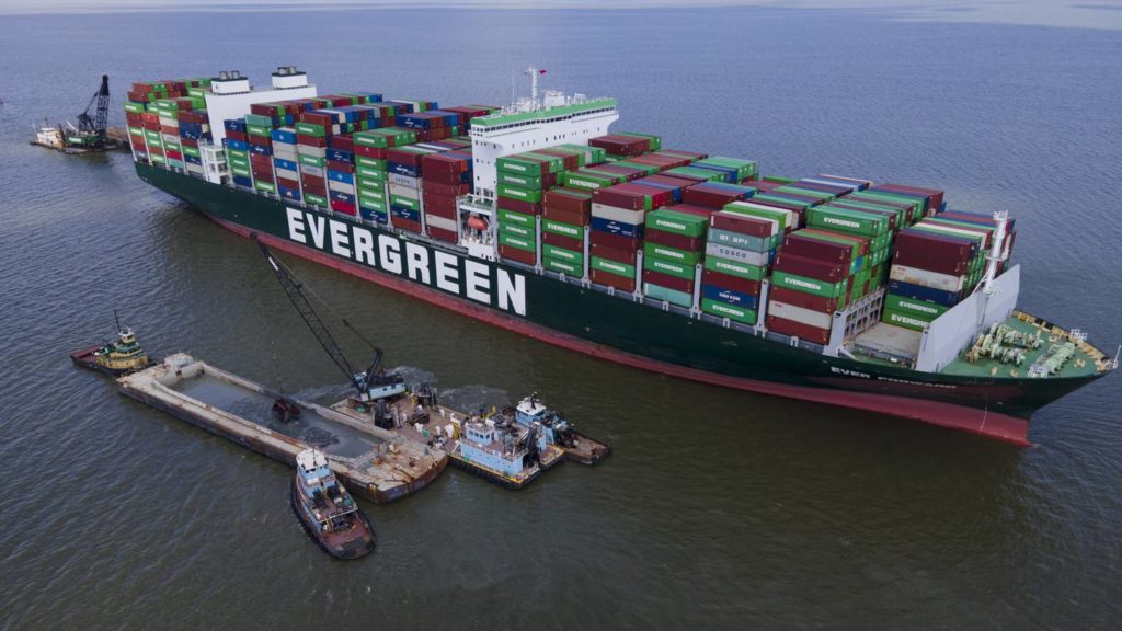 Ever Forward: Cargo ship freed from Chesapeake Bay after running aground month ago – WSOC TV